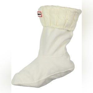 Hunter Boot Socks for Hunter Original Short Boots. Hunter White